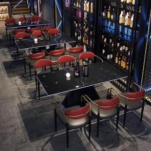 酒吧卡座桌椅ktv沙发夜店欧式清吧歌厅音乐吧包厢茶几U型桌椅组合