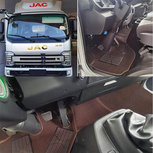 江淮帅铃轻卡货车S6S7S9Q6Q3用脚垫雪尼丝防水耐磨脚踏垫丝圈全包