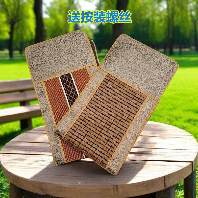 竹粒折叠椅替换布沙滩椅布躺椅坐垫麻将席配件户外阳台加固坐垫套