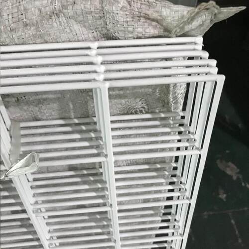 网片格属铁网超市货架白色铁丝网JSWP展置物架金网挂墙示架挂网架