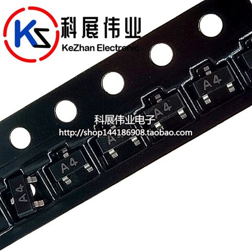 贴片二极管 BAV70 BAV70LT1G 丝印A4T A4 SOT23 (50个)