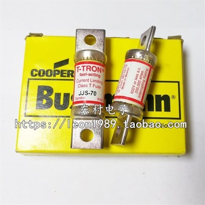 美国伊顿 库柏BUSSMANN保险丝 T-TRON熔断器 JJS-70 600V 70A