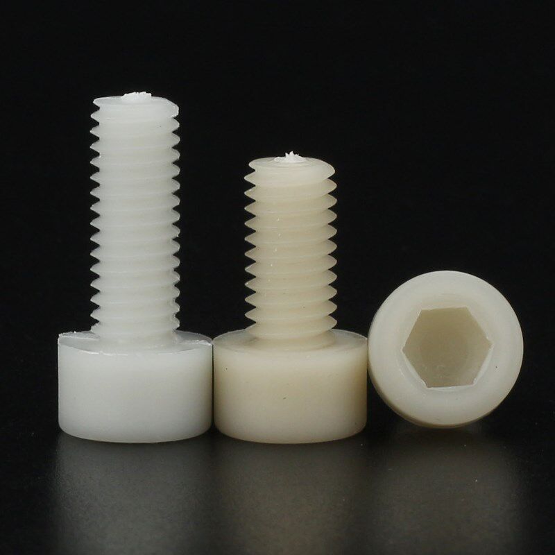 高强度尼龙+玻纤30%/50%杯头内六角螺丝耐高温螺栓M3PM4M5M6M8M10