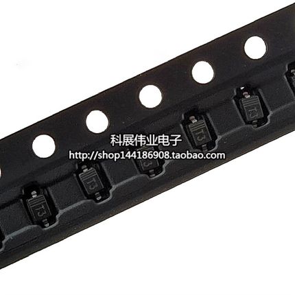 BAV21W 丝印T3 S4 SOD-123/323/523 1206 贴片开关二极管(50个)