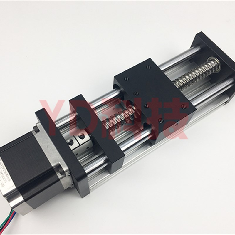 热卖GGP精密滚珠丝杆直线导轨B滑台模组双光轴电动滑轨工作台