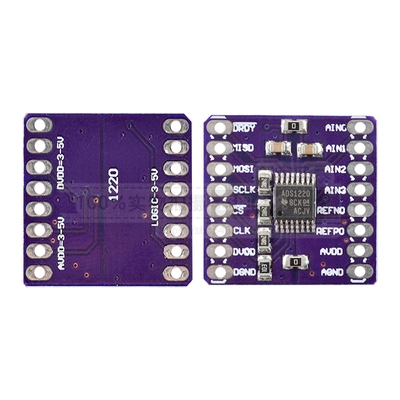 ADS1220 ADC SPI 低功耗 24位 模数转换器CJMCU-1220低功耗 24位