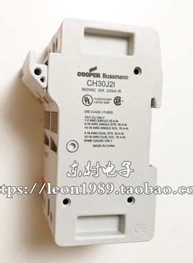 BUSSMANN保险丝座 CH30J2I CH30J1I CH60J1 CH60J3I 600V 30A