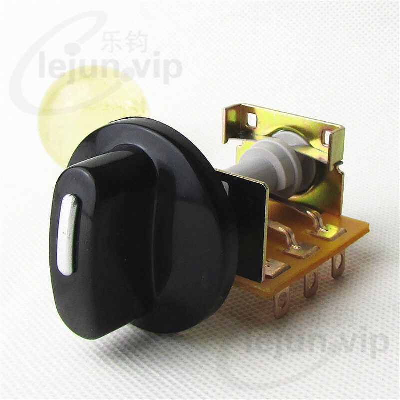 乐钧推荐LEJUN大电流16A电热锅敷汤锅旋转开关4位3档灰柄旋转开关
