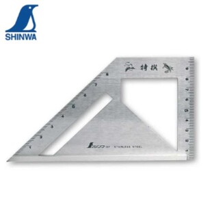 满100包邮日本亲和多功能45度90度木工角度尺62112 62113 62081