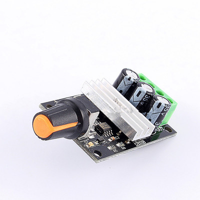 新款PWM直流电机调速器6V12V24V28V 3A调速开关电机马达控制器