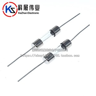 10A20A 玻璃保险丝 250V1A 保险管F 20带脚引线