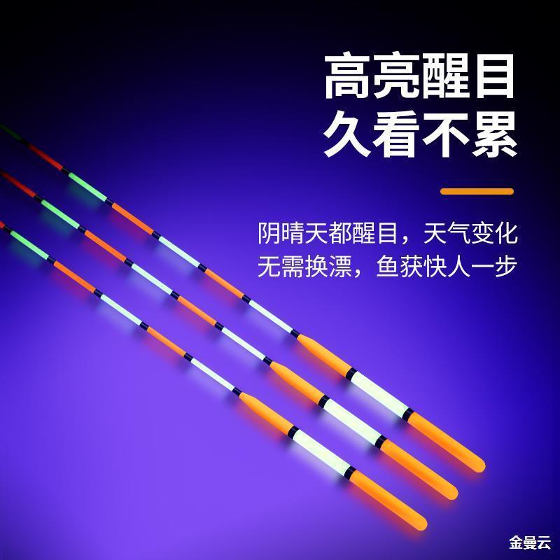 鱼漂套装浮漂高灵敏加粗醒目野钓浮漂套装全套正品轻口鲫鱼漂漂盒-封面