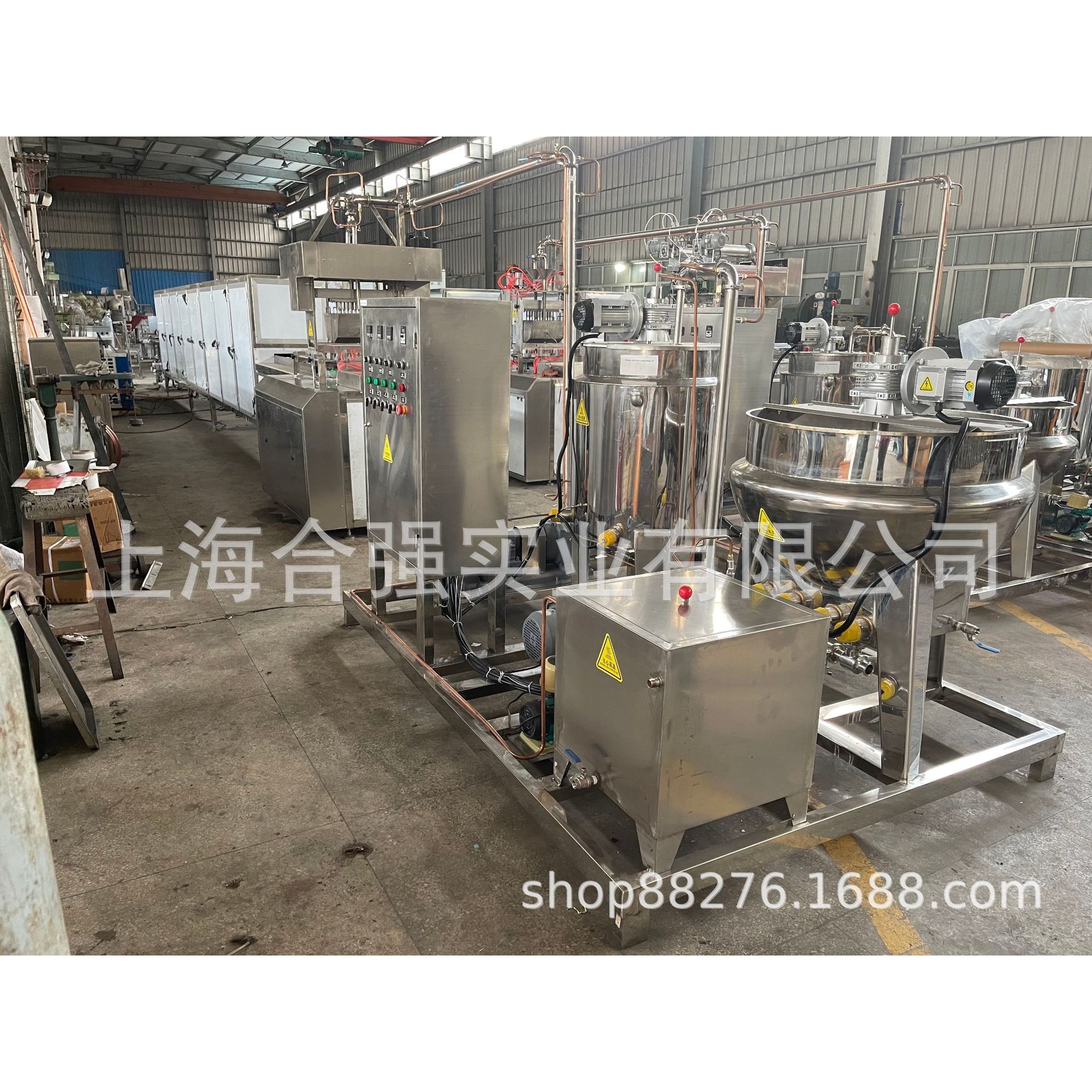 软糖硬糖糖果生产线糖果浇注机商用糖果机 全自动伺服软硬糖果浇