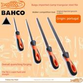 瑞典百谷峪牌进口三角锉机木工锉金属研磨三角钢锉粗 细齿 中