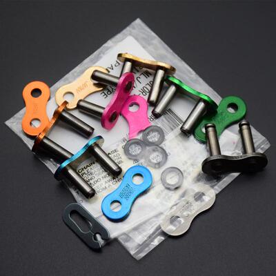 进口EK油封链条520 525 530SRX2摩托车油封链扣铆接扣接头卡簧扣