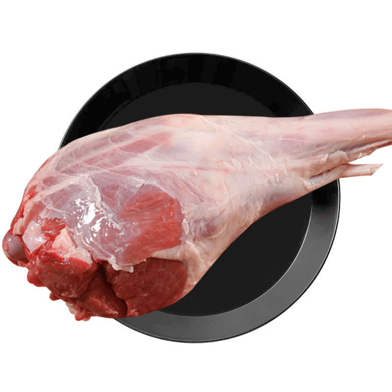 去骨后腿羊肉新鲜现杀整只羊腿甘肃滩羊官方旗舰店商用