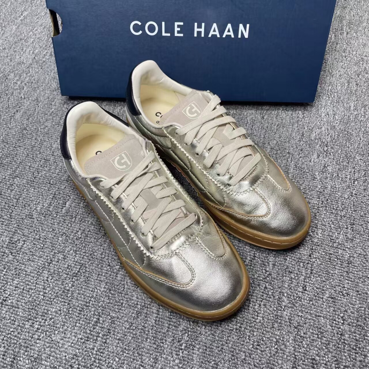Cole Haan/歌涵 女鞋休闲鞋春秋季德训鞋阿甘鞋运动板鞋