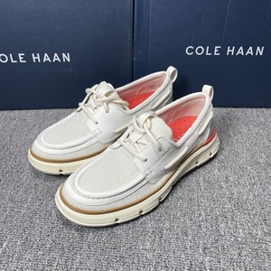 Cole Haan歌涵/女鞋时尚休闲鞋舒适百搭帆船鞋网面透气运动鞋