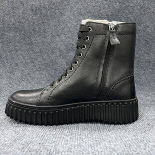 断码撤柜其乐动感女鞋春季百搭轻盈运动时尚休闲厚底高帮靴子