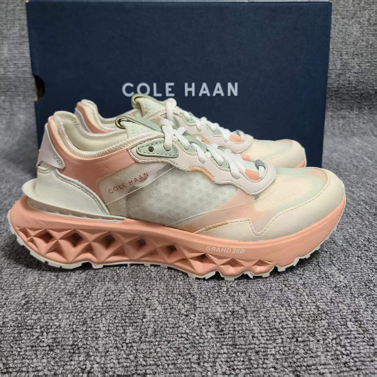 Cole Haan/歌涵 女鞋时尚潮流休闲鞋春秋季舒适厚底钻石底运动鞋