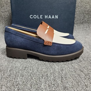 Cole Haan/歌涵女鞋时尚潮流休闲鞋春秋季舒适一脚蹬乐福鞋豆豆鞋
