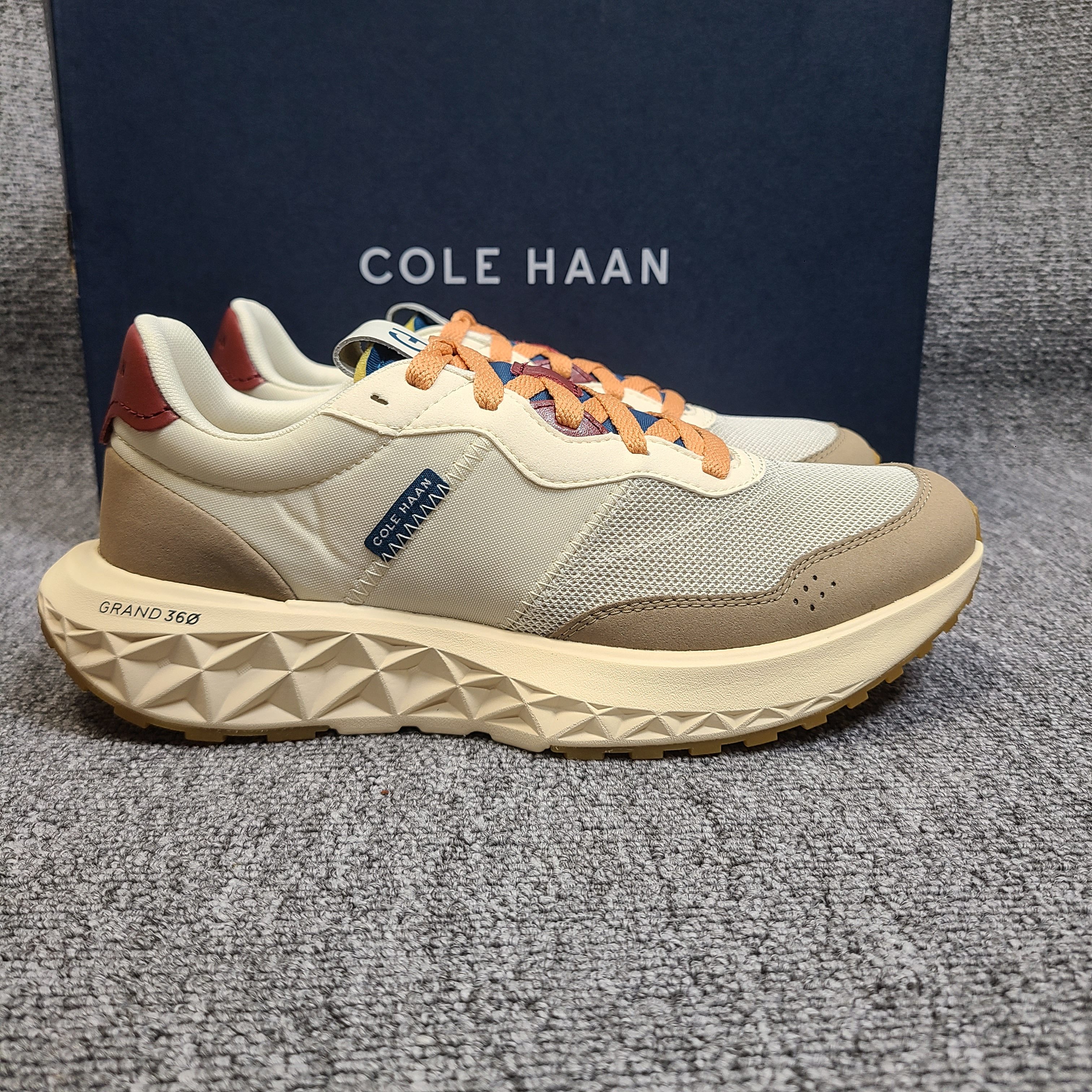 Cole Haan/歌涵 男鞋网面钻石底运动鞋时尚百搭春超轻透气