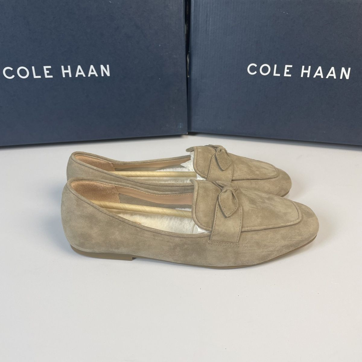 Cole Haan/歌涵 女鞋时尚潮流加绒平底一脚蹬休闲鞋春秋舒适超轻