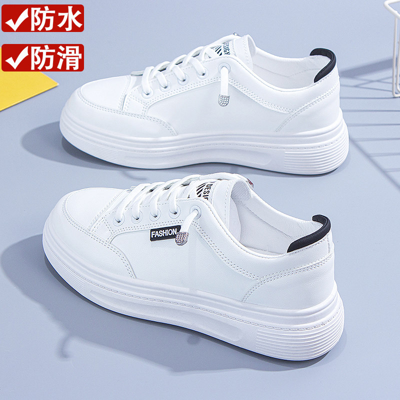 漂亮踩屎感小白鞋女2026新款一脚蹬孕妇鞋软底防滑女士运动0528d