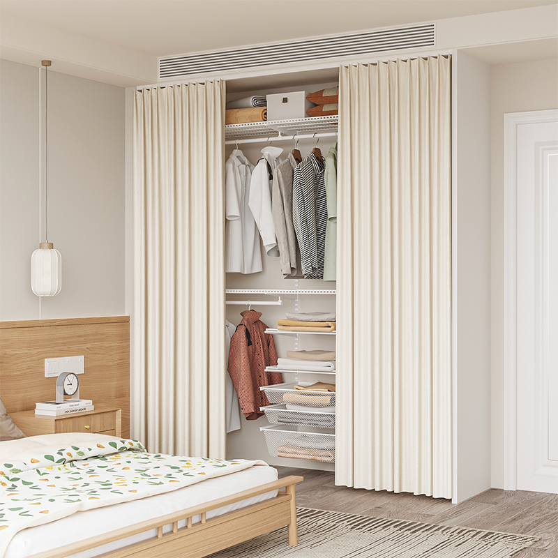 3ROOMS可折弯滑轨防尘帘拉帘定制