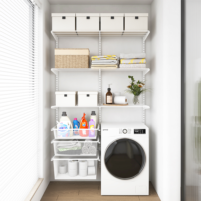 3ROOMS阳台金属框架置物架家政柜