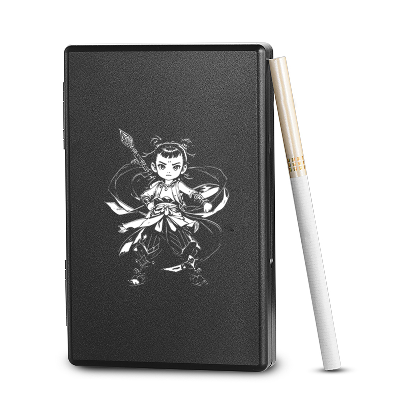 德国mooii20支细支金属烟盒