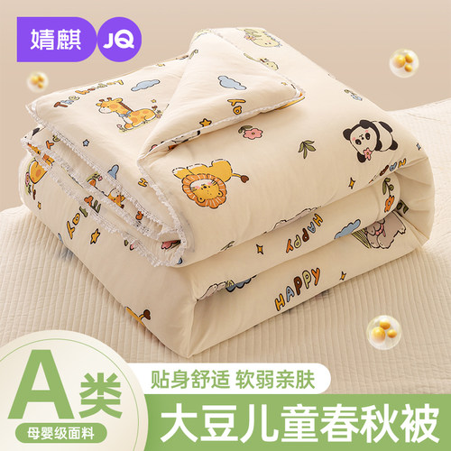 婧麒A类婴儿童被子幼儿园小被芯a