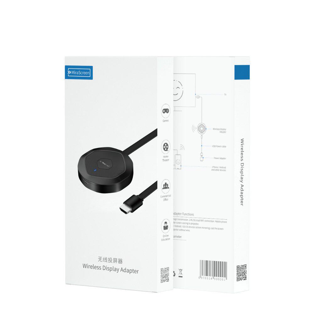 极速4K Mirror Screen Anycast Miracast AirPlay Wireless HDMI