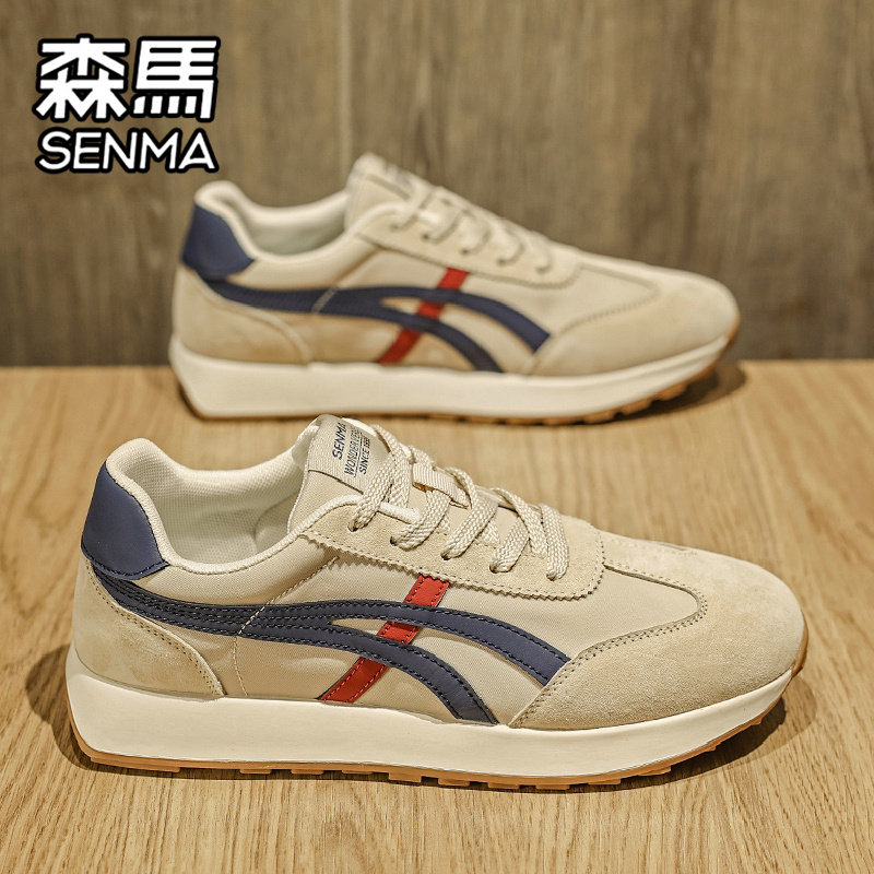 森马男鞋冬季潮流百搭复古阿甘跑步运动鞋子厚底增高男士帆布潮鞋,运动鞋new,帆布鞋,淘宝优惠券,粉丝福利购,淘宝优惠卷