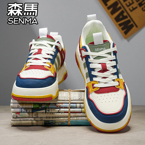 SENMA/森马官方旗舰男鞋休闲板鞋