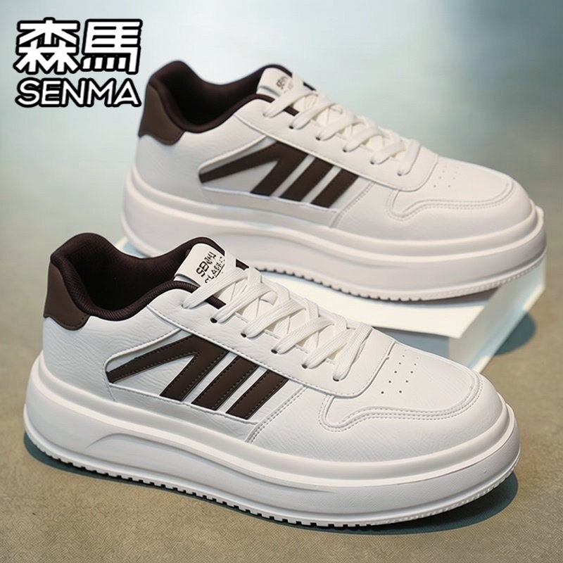森马男鞋2026新款冬季运动休闲白色板鞋青少年高级感百搭小白潮鞋,运动鞋new,板鞋,淘宝优惠券,粉丝福利购,淘宝优惠卷
