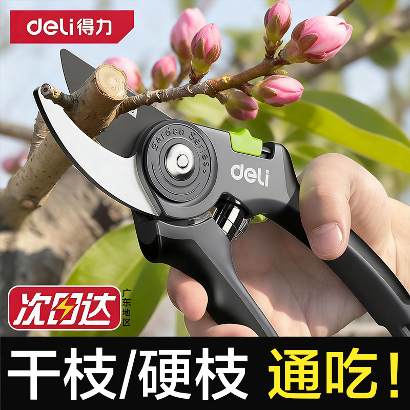 得力修剪树枝剪刀剪树枝专用剪刀