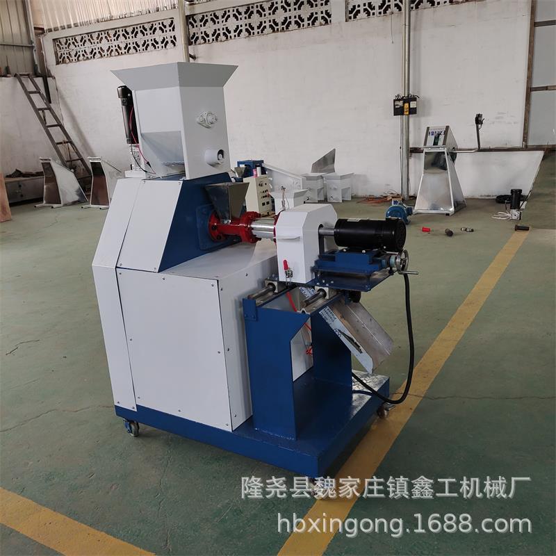 厂家定制全自动狗粮机 鱼饲料膨化机 猫粮宠物制作机器