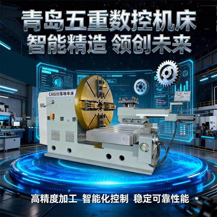 五重数控C6020大头重型落地车床 高功率 1800mm回转直径 出口品质,五金/工具,车床,淘宝优惠券,粉丝福利购,淘宝优惠卷