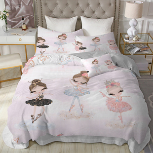 Lovely Set Comforter Bedding kids 135X200 新品 Duvet Princess