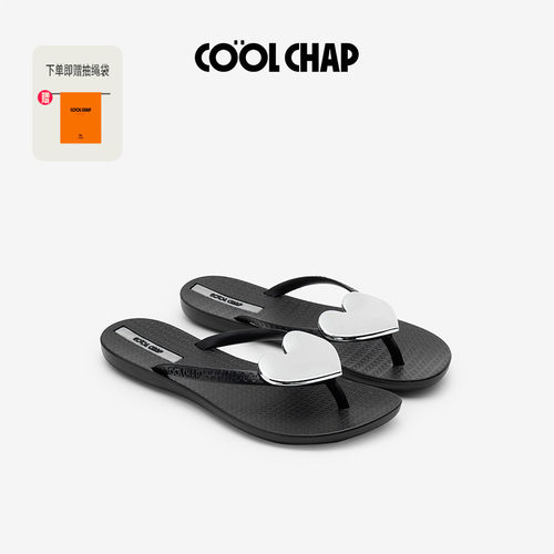爱心人字拖女COOLCHAP地中海风情