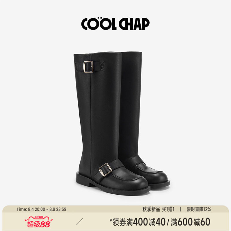 COOLCHAP秋季新款高筒时装靴