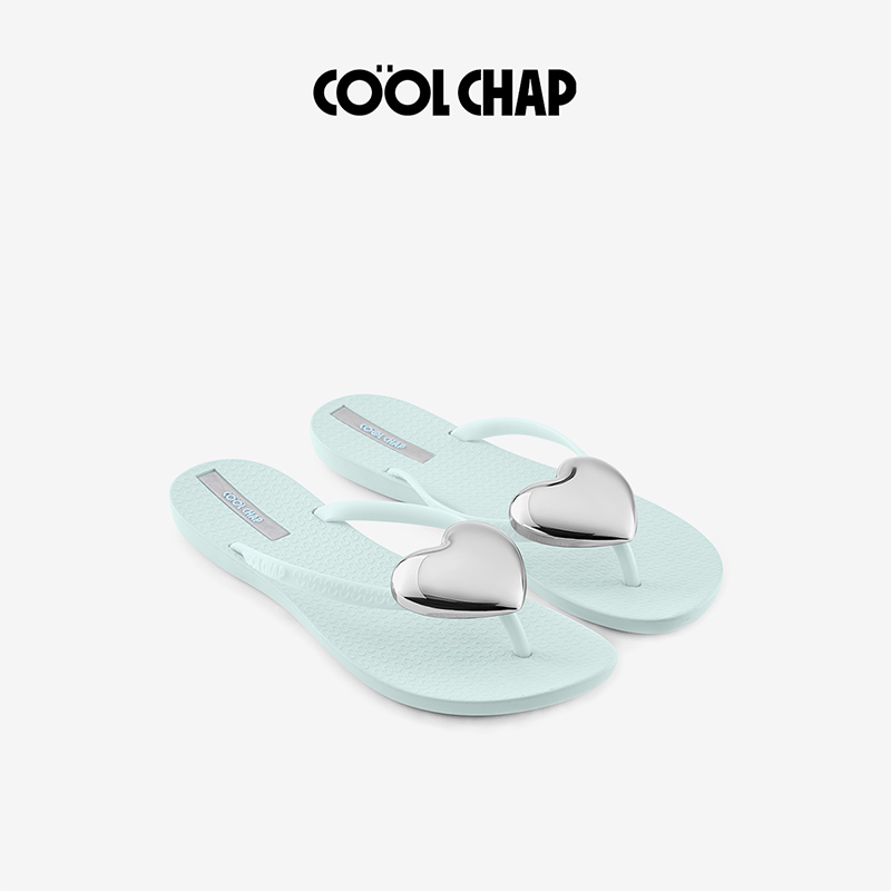 COOLCHAP爱心人字拖防滑凉拖