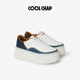 2025年新款 女款 松糕鞋 COOLCHAP吐司小白鞋 子休闲百搭厚底增高板鞋