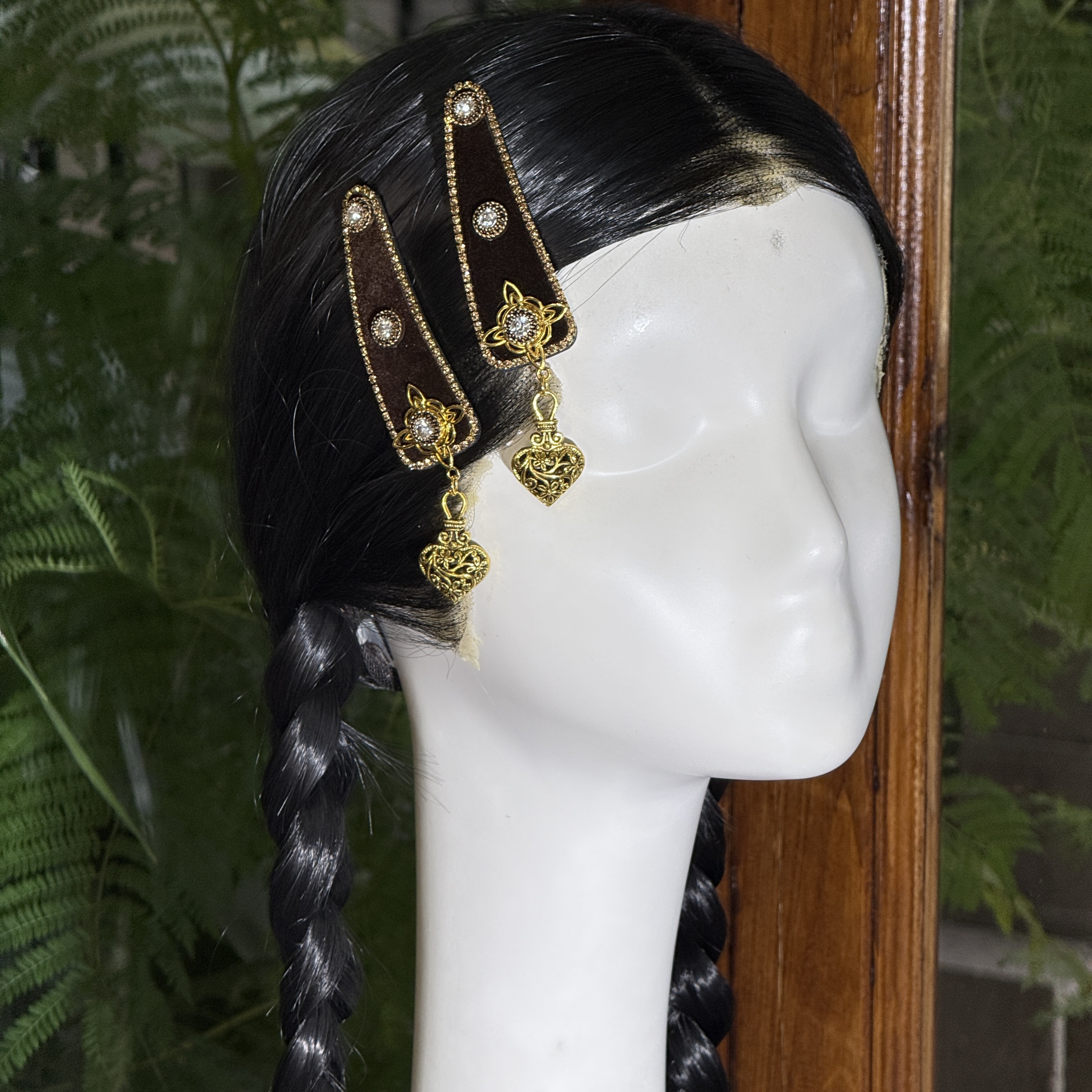 呼思乐民族风配饰/915/美拉德色系/一对售