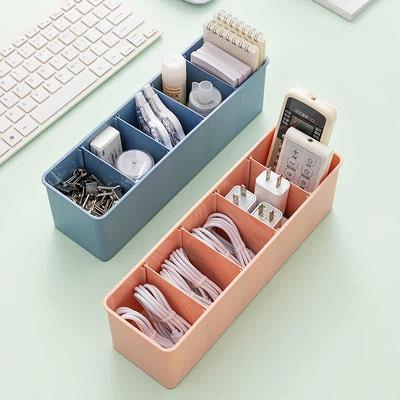 电视数据线收纳盒大容量充电线桌面神手机收纳的整理盒放盒充电器