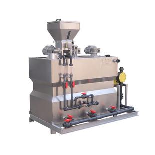 pam全自动不锈钢加药装置三厢一体化溶药装置pac全自动泡药机