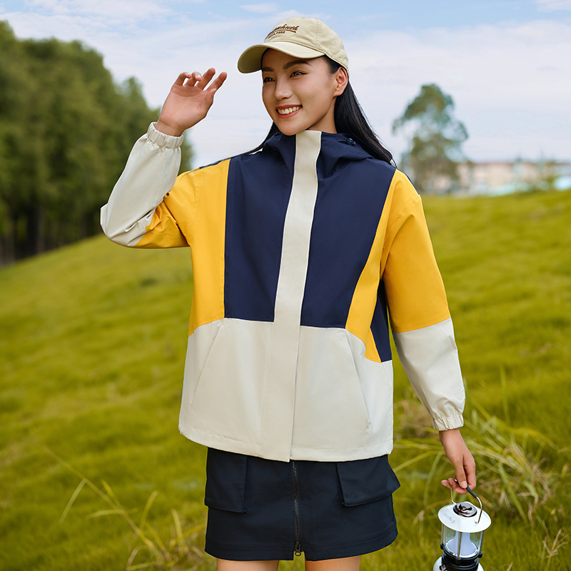 2024年三防冲锋衣男女外套户外防风防水登山工作服春秋单层加厚