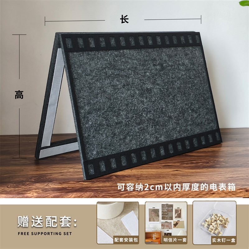 电表箱遮挡装饰画免打孔不伤墙玄关表箱盖板挂画底片风格毛毡板图片