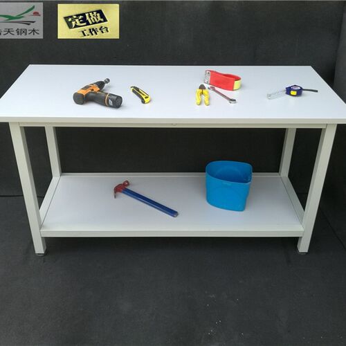 防静电工作台双层平台重型流水线车间操作台实验桌子钳工台打包台